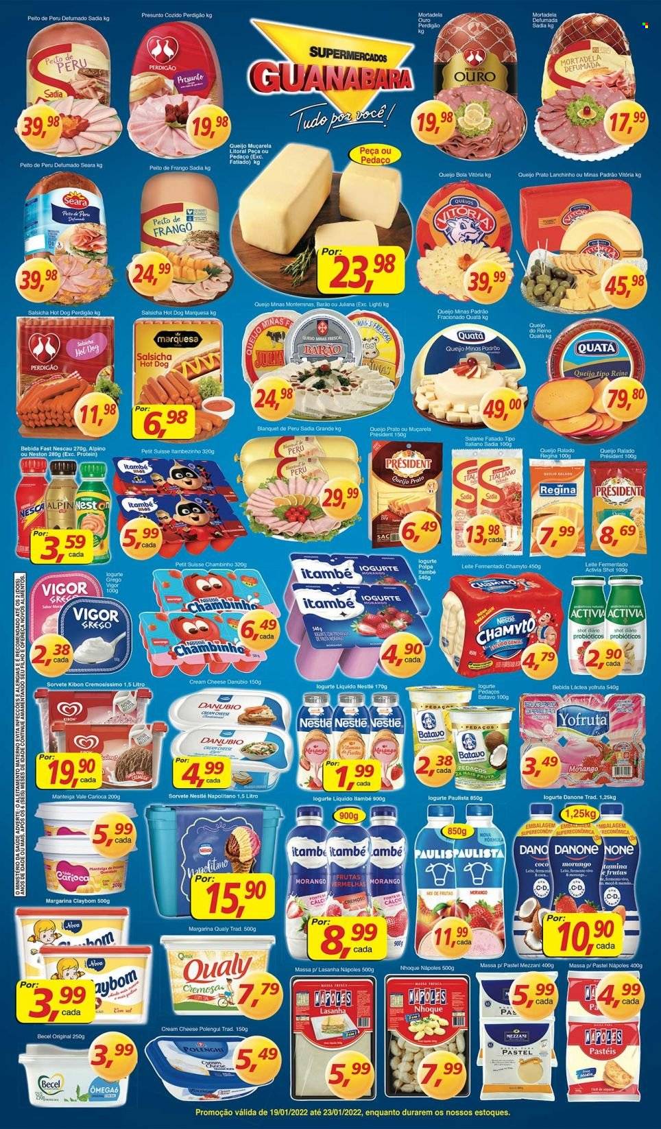 Folheto Supermercados Guanabara - 19/01/2022 - 23/01/2022. Página 6