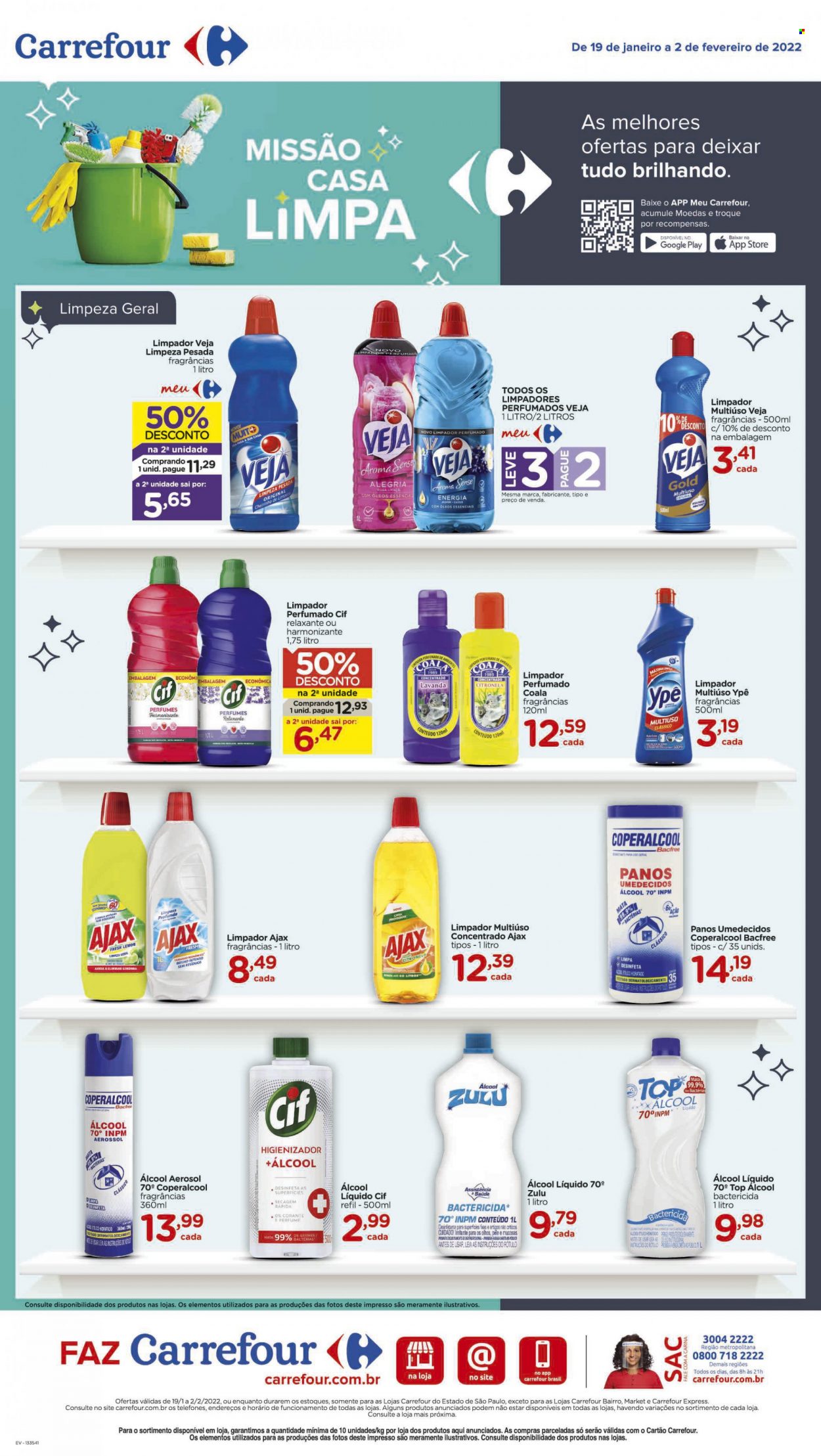 Folheto Carrefour Hiper - 19/01/2022 - 02/02/2022. Página 9
