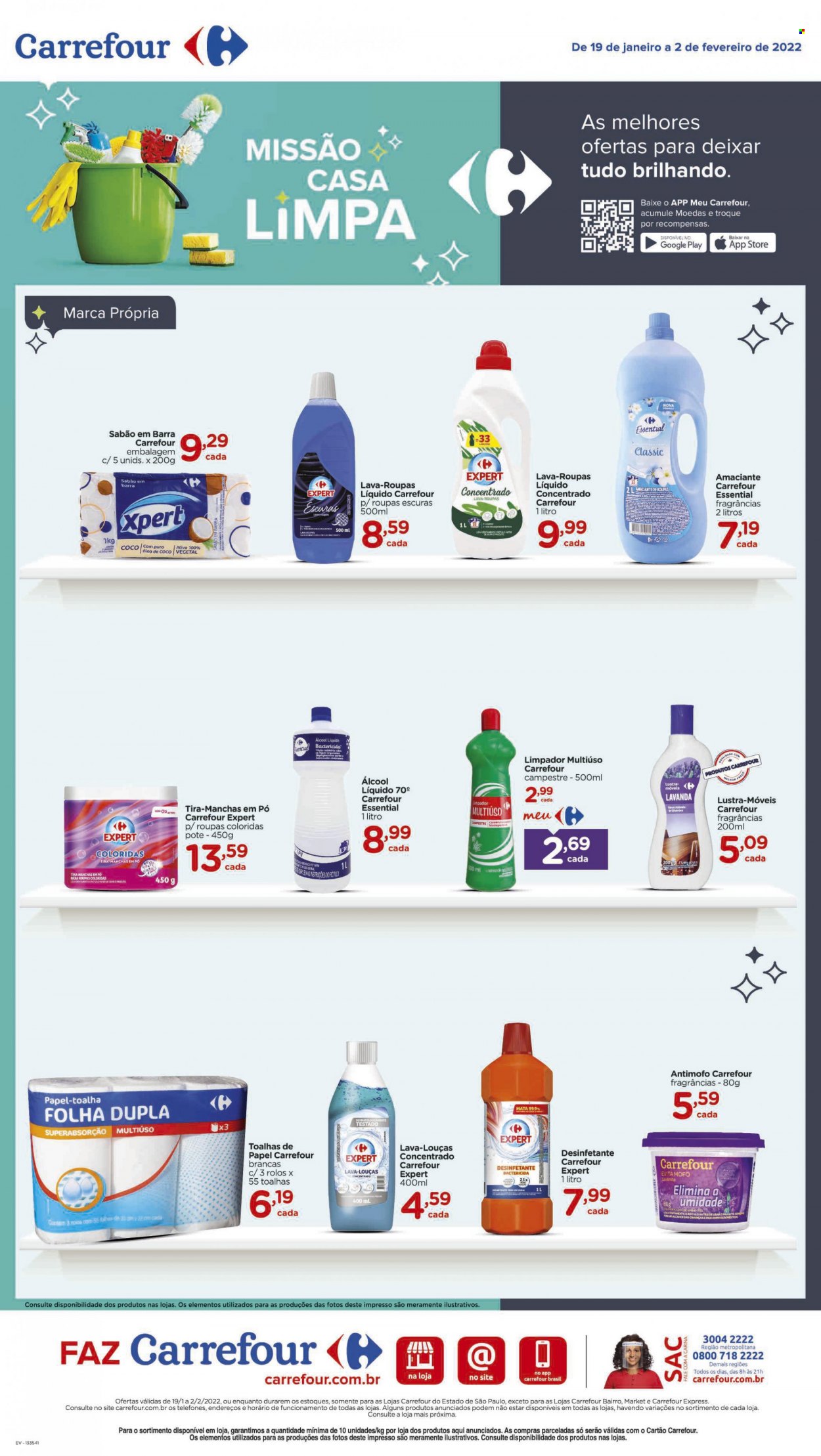 Folheto Carrefour Hiper - 19/01/2022 - 02/02/2022. Página 16