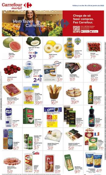 Folheto Carrefour Market - 19/01/2022 - 20/01/2022.