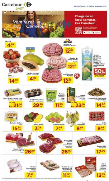 Folheto Carrefour Bairro - 19/01/2022 - 20/01/2022.