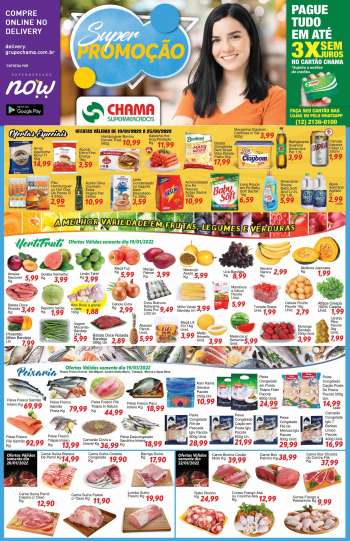 Folheto Chama Supermercados - 19/01/2022 - 25/01/2022.
