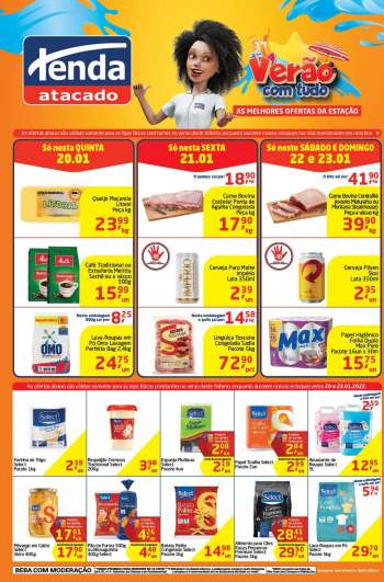 Folheto Tenda Atacado - 20/01/2022 - 23/01/2022.