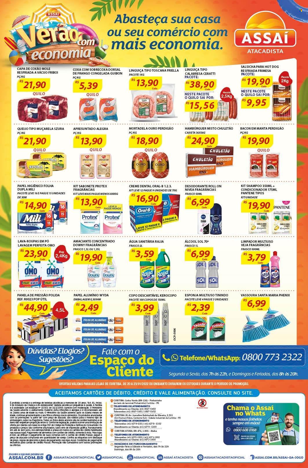 Folheto Assaí Atacadista - 20/01/2022 - 23/01/2022. Página 2