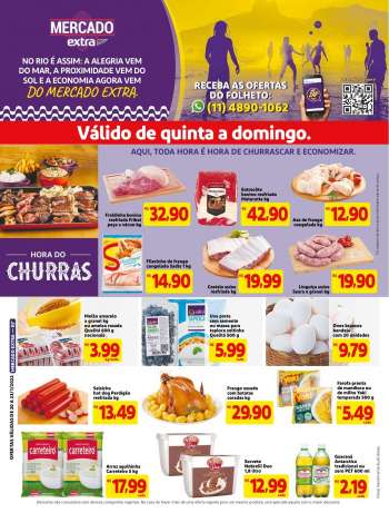 Folheto Mercado Extra - 20/01/2022 - 23/01/2022.