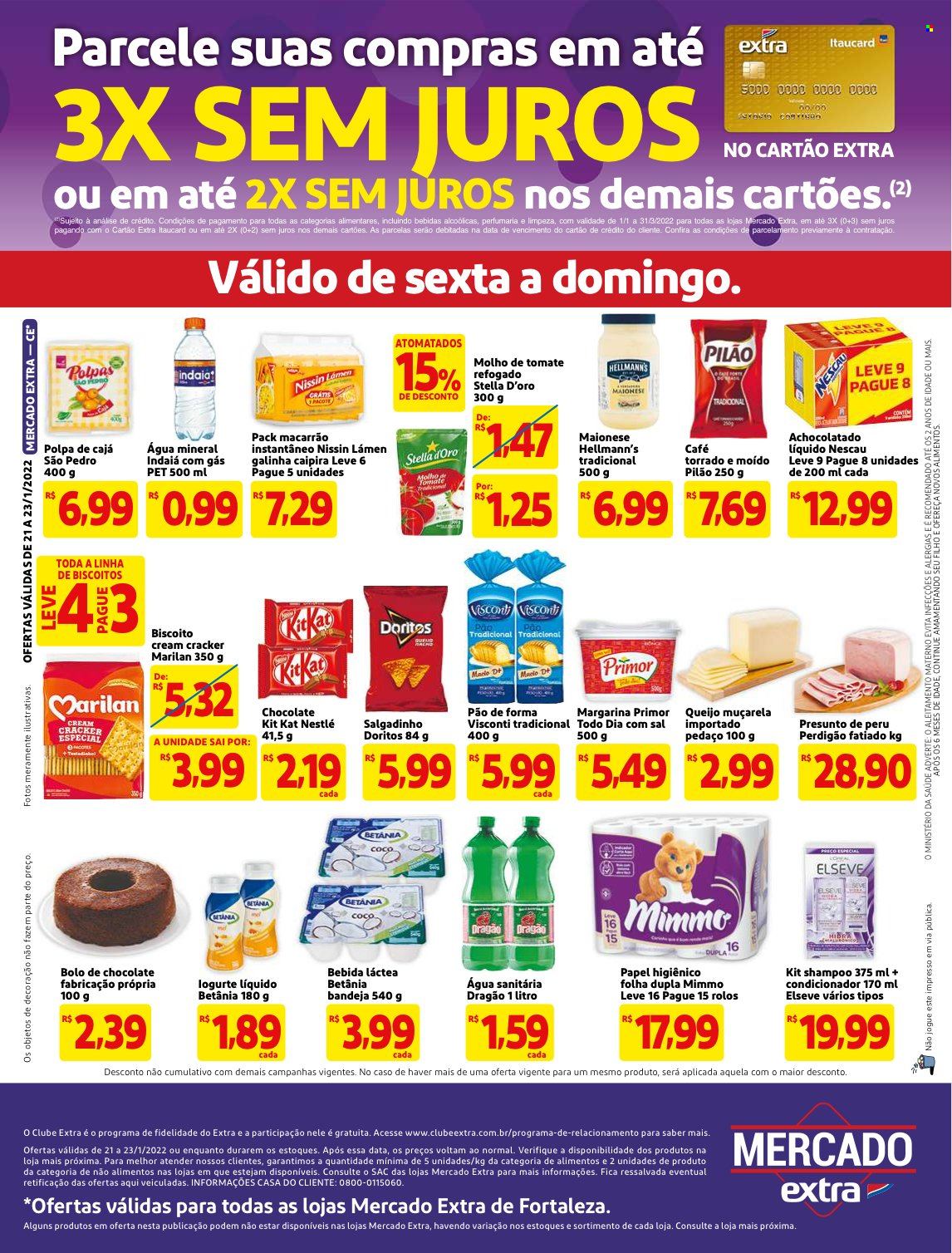 Folheto Mercado Extra - 21/01/2022 - 23/01/2022. Página 2