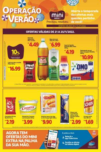 Folheto Mini Extra - 21/01/2022 - 27/01/2022.