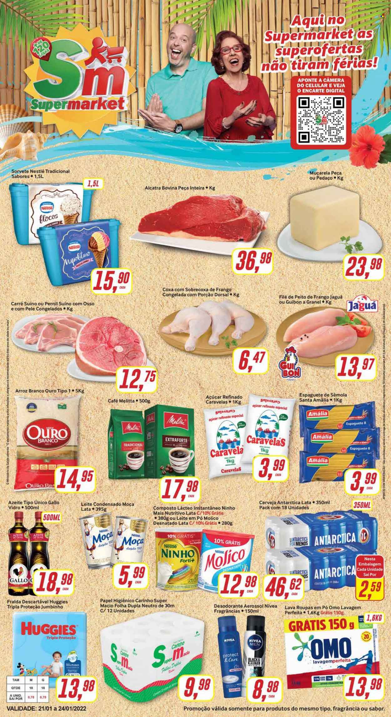 Folheto Rede Supermarket - 21/01/2022 - 24/01/2022. Página 1