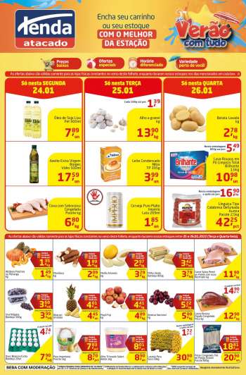 Folheto Tenda Atacado - 24/01/2022 - 26/01/2022.