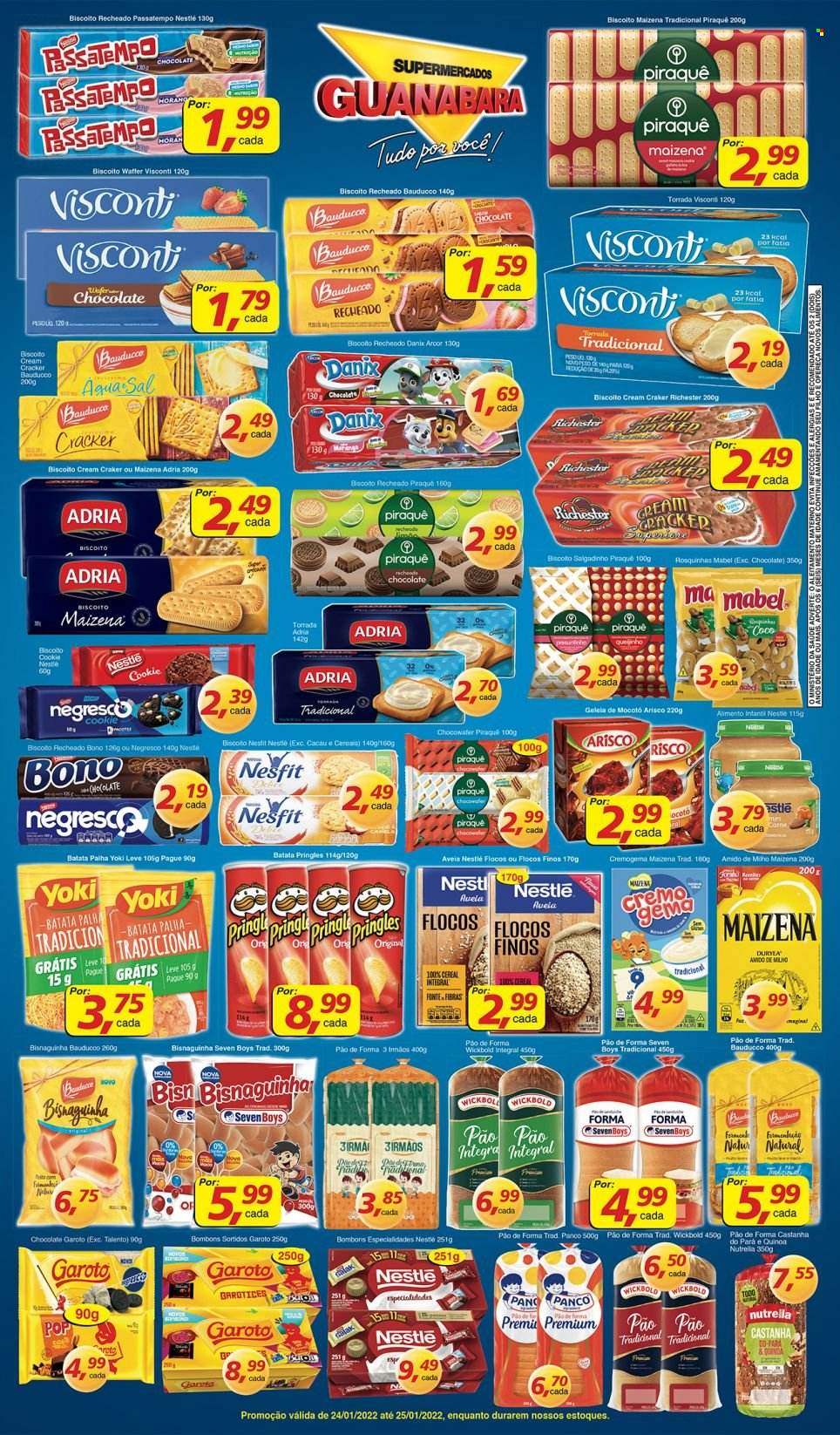 Folheto Supermercados Guanabara - 24/01/2022 - 25/01/2022. Página 8