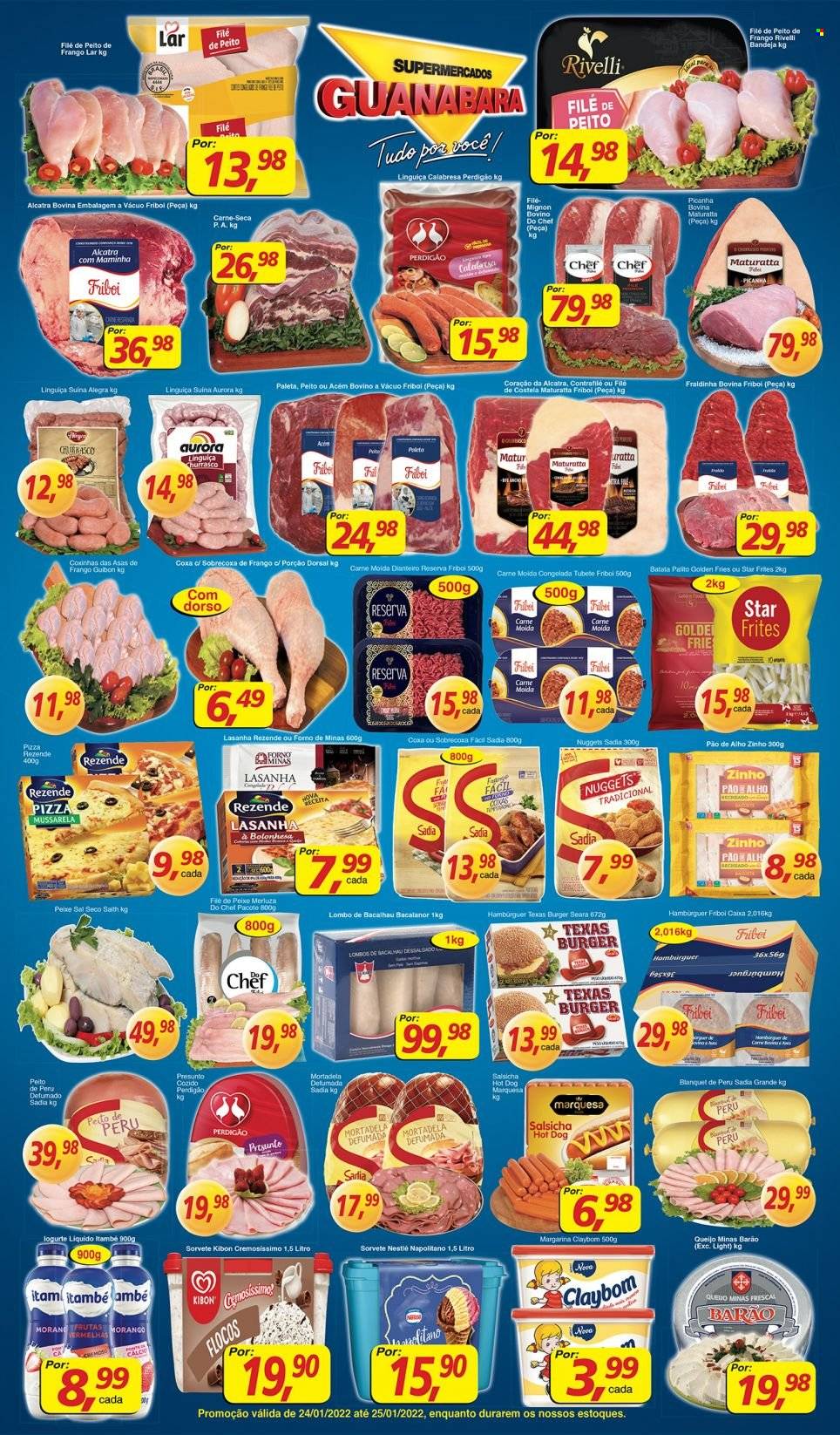 Folheto Supermercados Guanabara - 24/01/2022 - 25/01/2022. Página 9