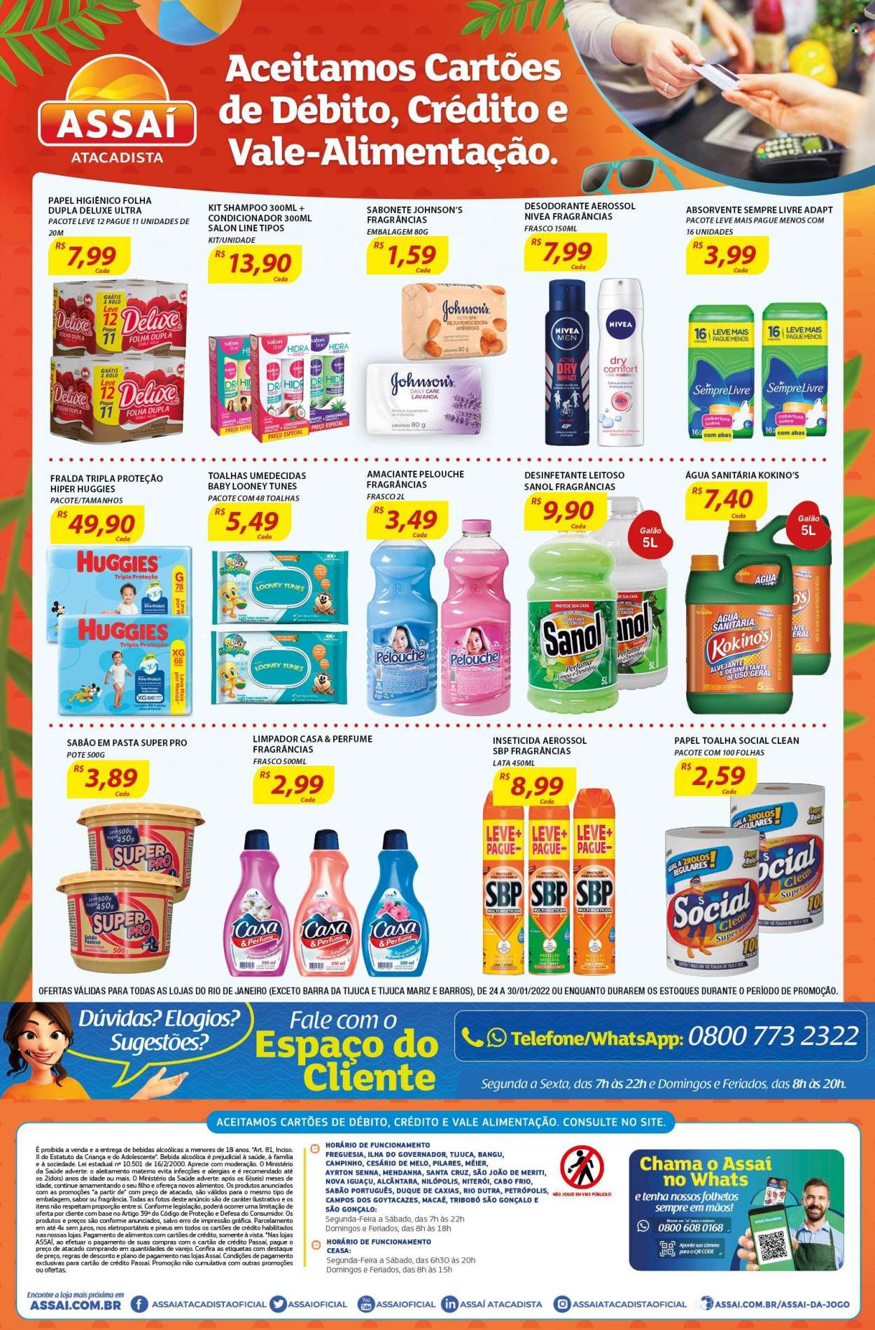 Folheto Assaí Atacadista - 24/01/2022 - 30/01/2022. Página 4