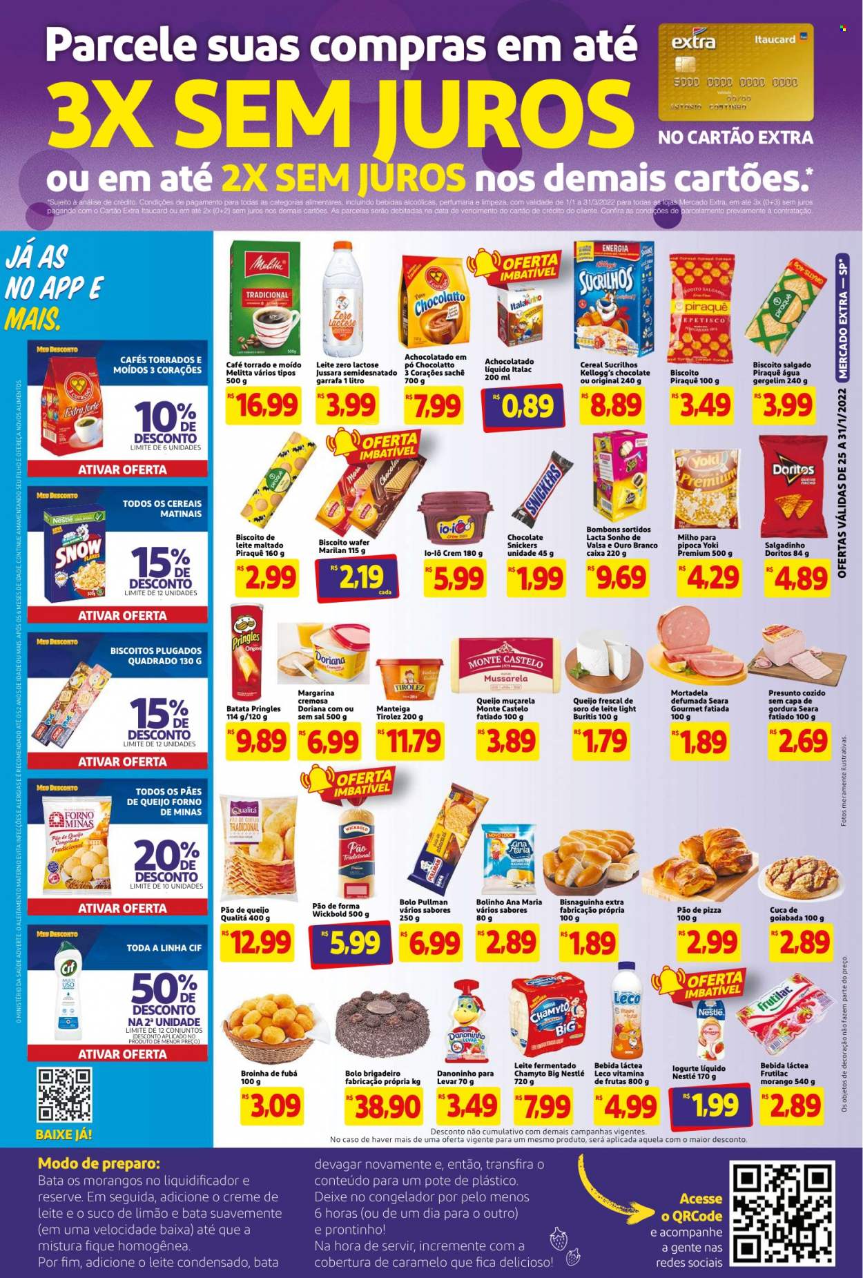 Folheto Mercado Extra - 25/01/2022 - 31/01/2022. Página 3