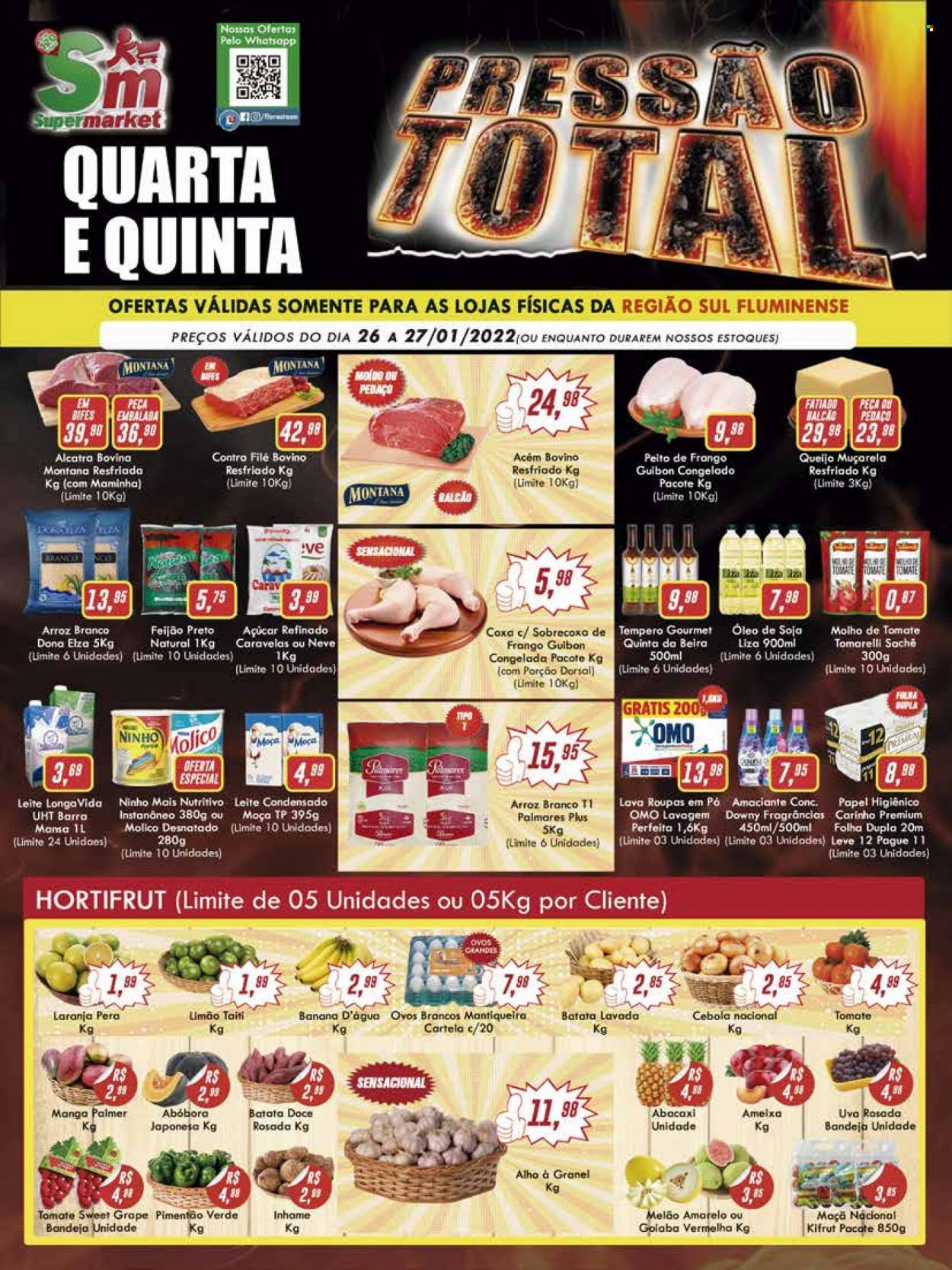 Folheto Rede Supermarket - 26/01/2022 - 27/01/2022. Página 1