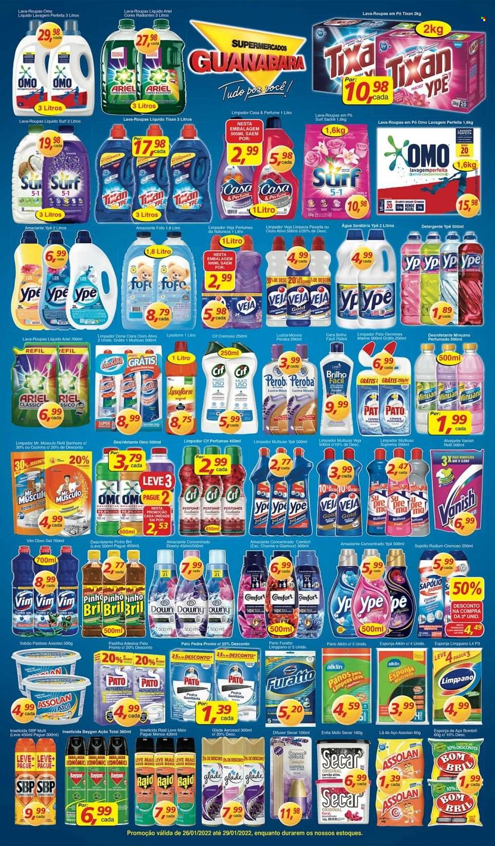 Folheto Supermercados Guanabara - 26/01/2022 - 29/01/2022. Página 6