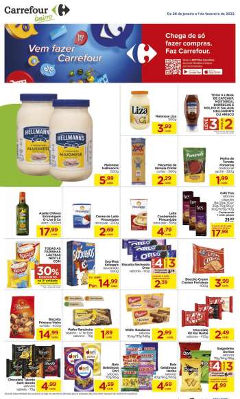 Folheto Carrefour Bairro - 26/01/2022 - 01/02/2022.