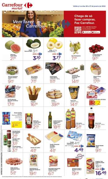 Folheto Carrefour Market - 26/01/2022 - 27/01/2022.