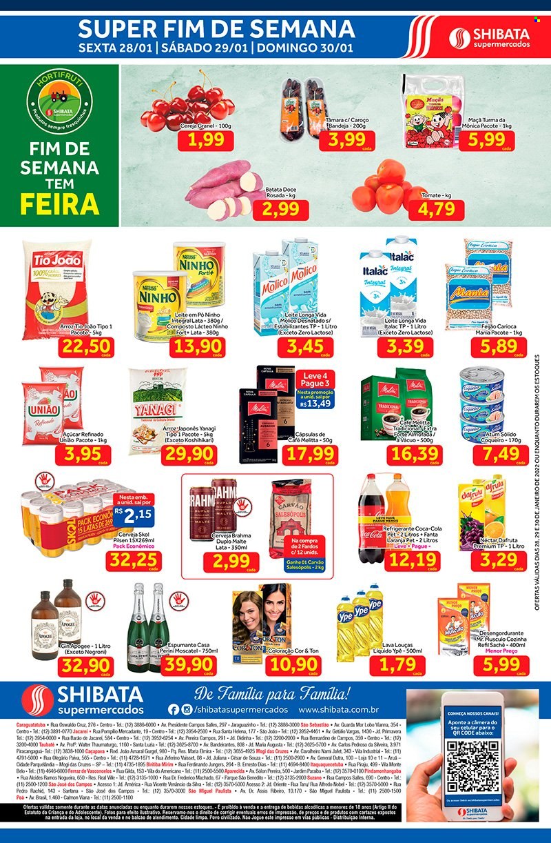 Folheto Shibata Supermercados - 28/01/2022 - 30/01/2022. Página 2