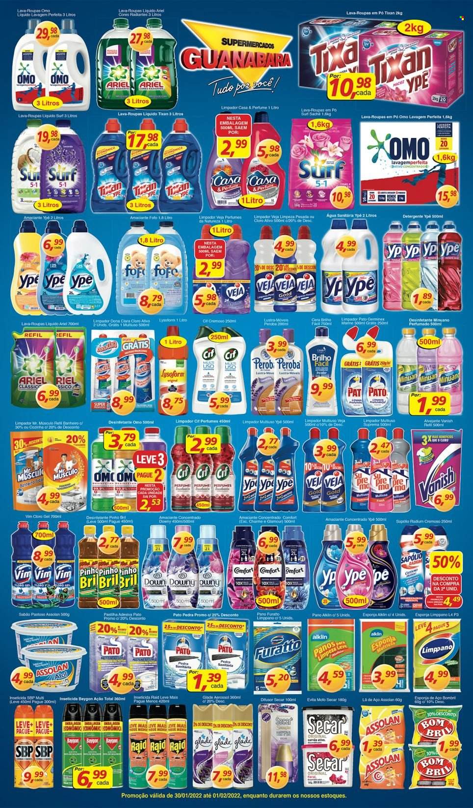Folheto Supermercados Guanabara - 30/01/2022 - 01/02/2022. Página 6
