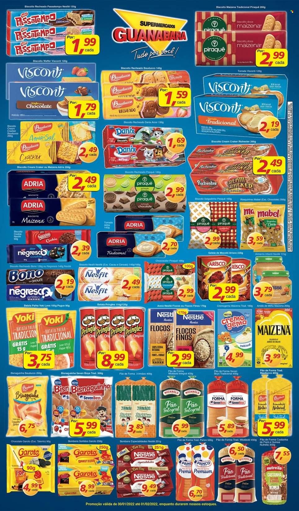 Folheto Supermercados Guanabara - 30/01/2022 - 01/02/2022. Página 8