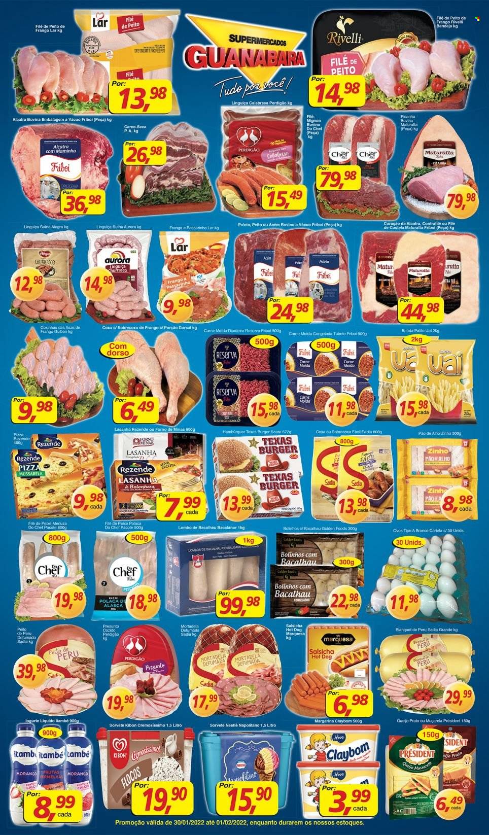 Folheto Supermercados Guanabara - 30/01/2022 - 01/02/2022. Página 9