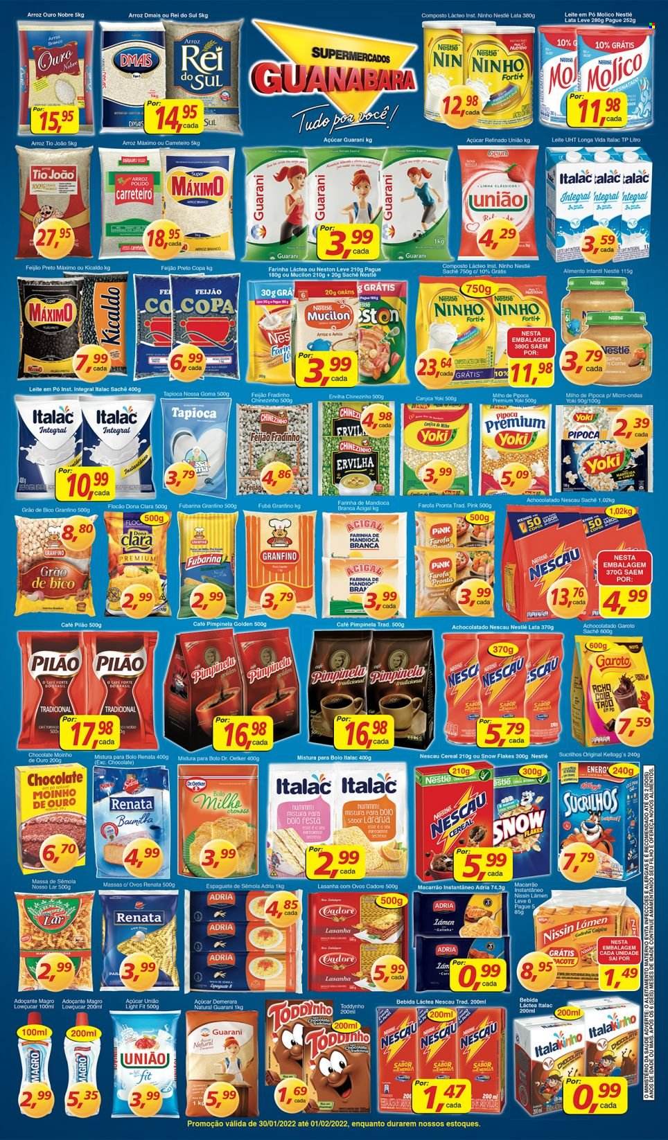 Folheto Supermercados Guanabara - 30/01/2022 - 01/02/2022. Página 11
