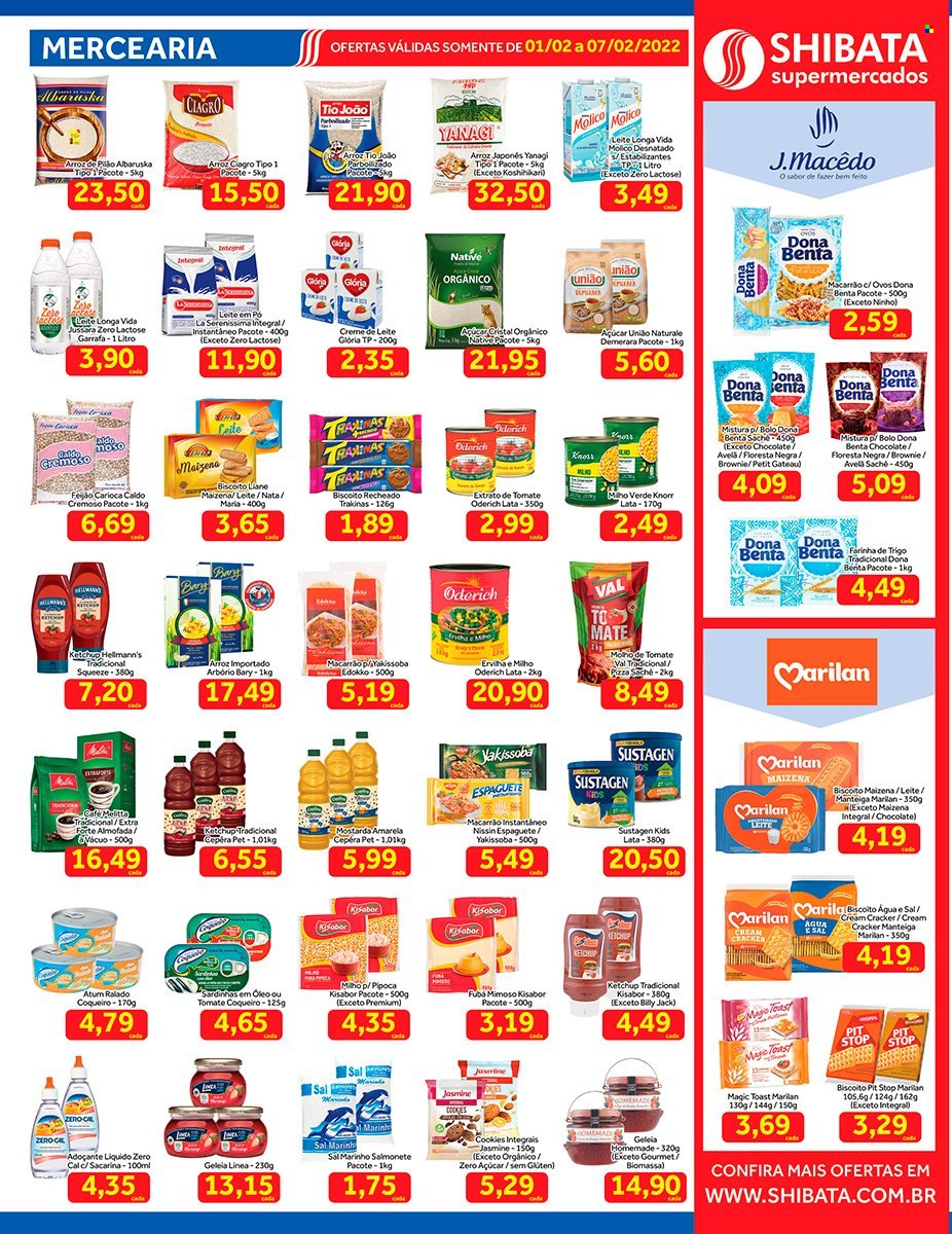 Folheto Shibata Supermercados - 01/02/2022 - 07/02/2022. Página 2