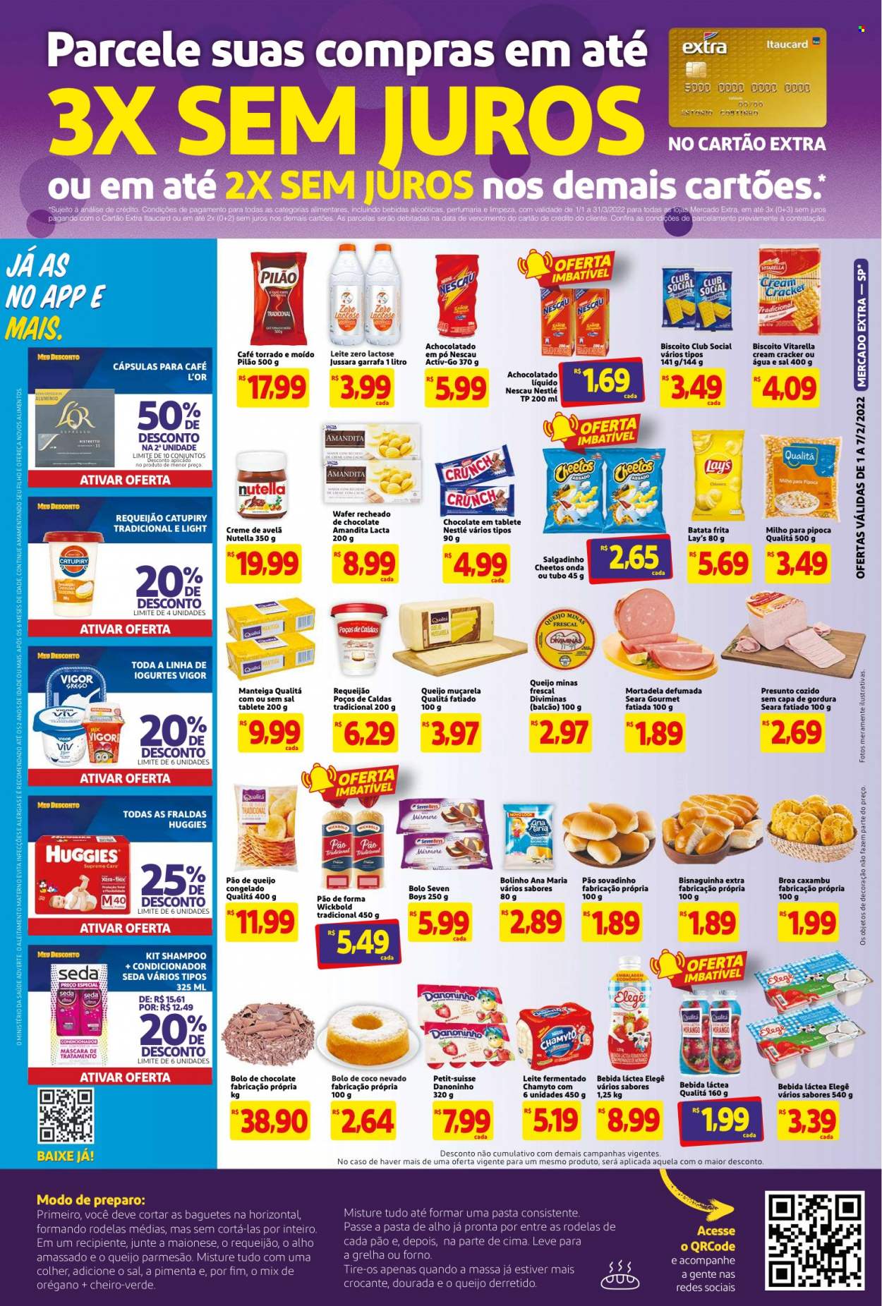 Folheto Mercado Extra - 01/02/2022 - 07/02/2022. Página 3