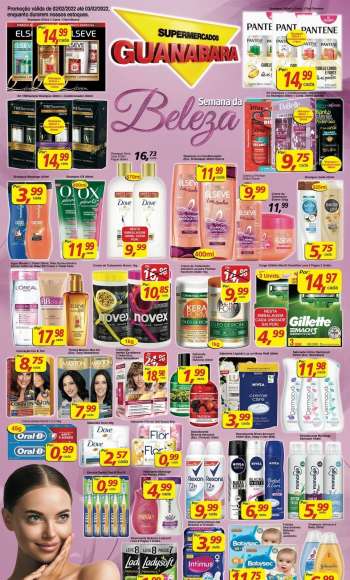 Folheto Supermercados Guanabara - 02/02/2022 - 03/02/2022.