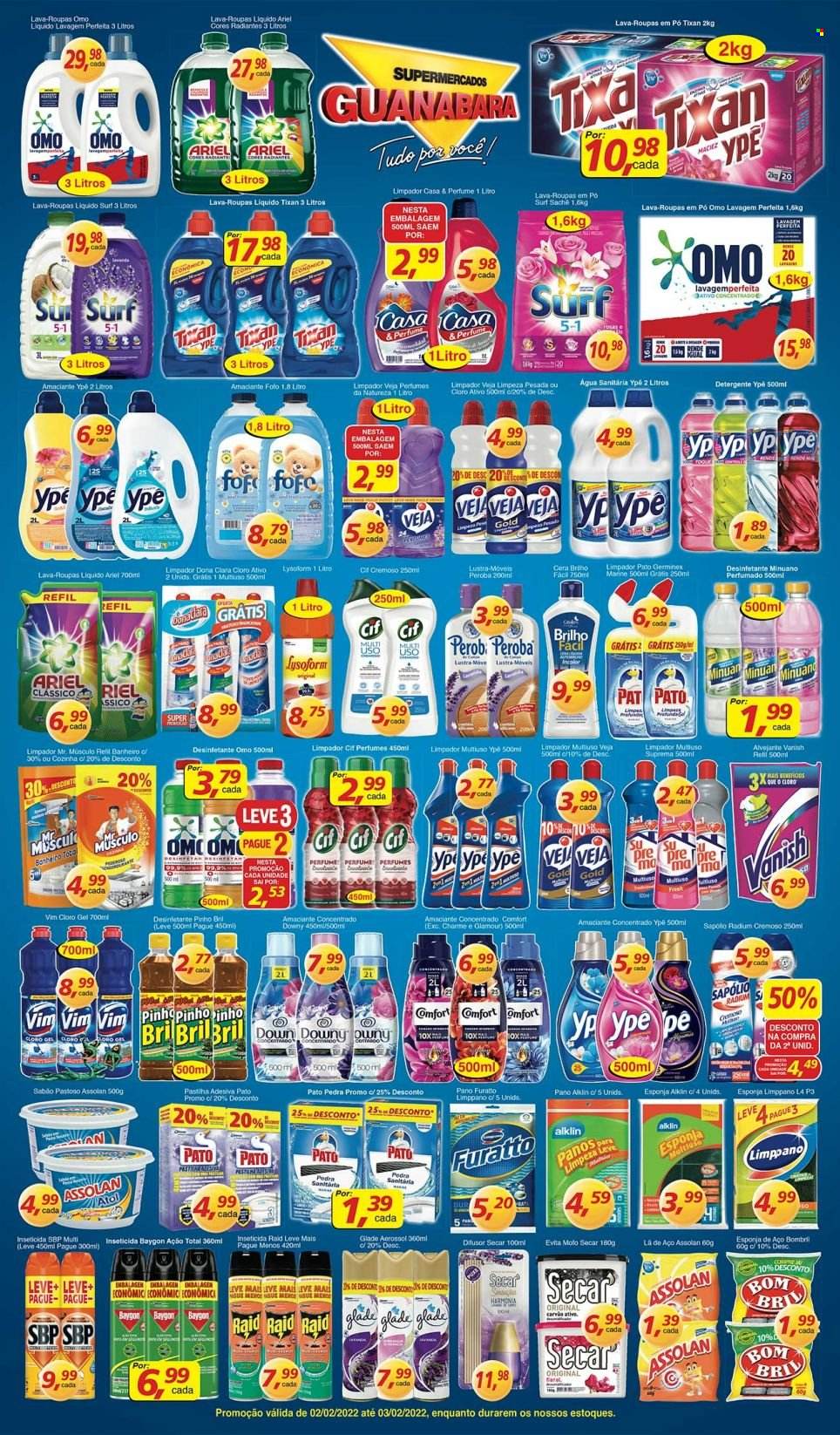 Folheto Supermercados Guanabara - 02/02/2022 - 03/02/2022. Página 6