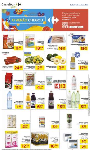 Folheto Carrefour Bairro - 03/02/2022 - 06/02/2022.