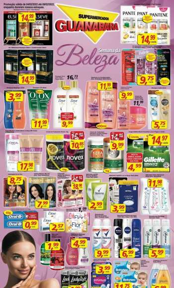 Folheto Supermercados Guanabara - 04/02/2022 - 09/02/2022.