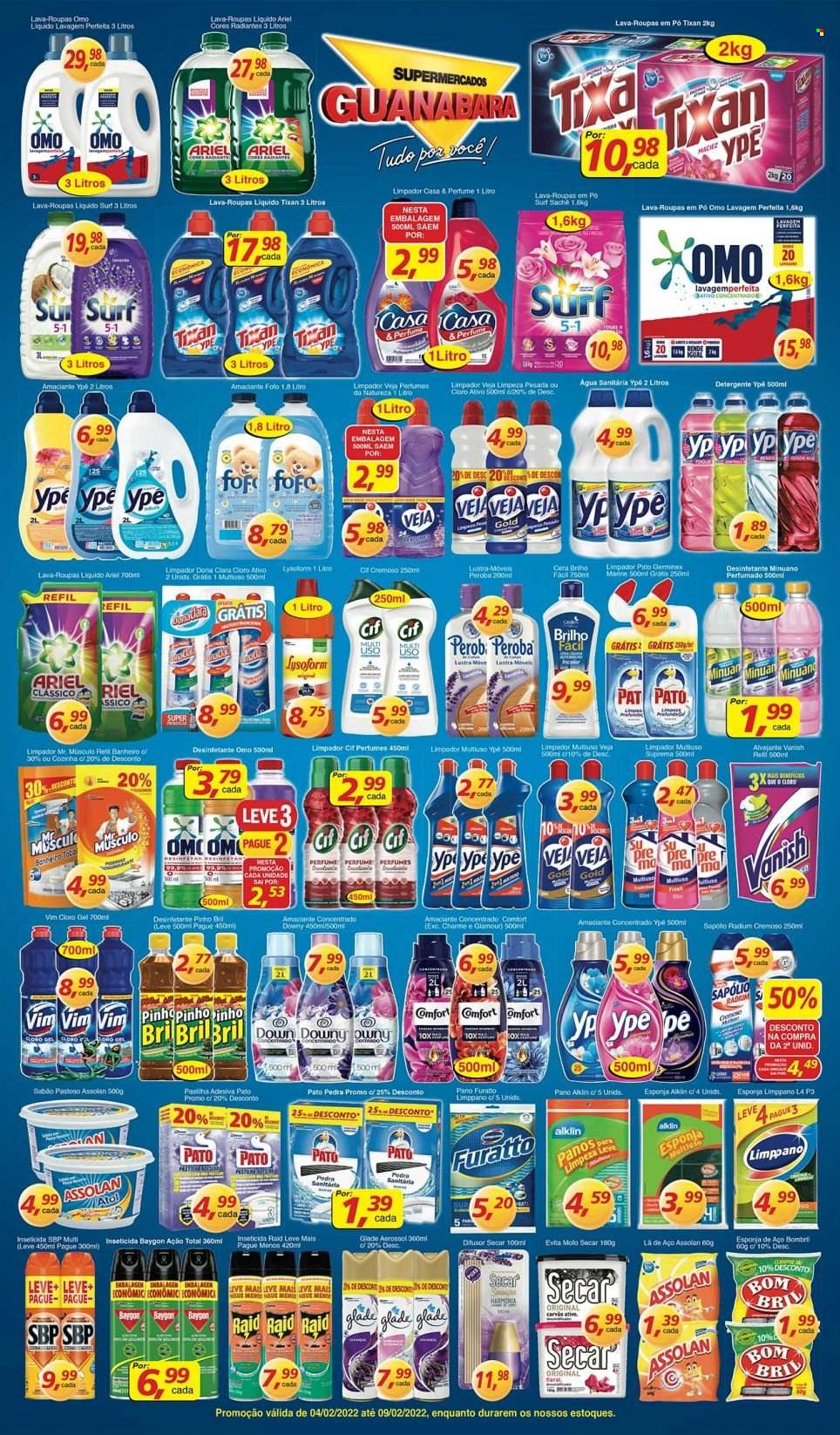Folheto Supermercados Guanabara - 04/02/2022 - 09/02/2022. Página 6