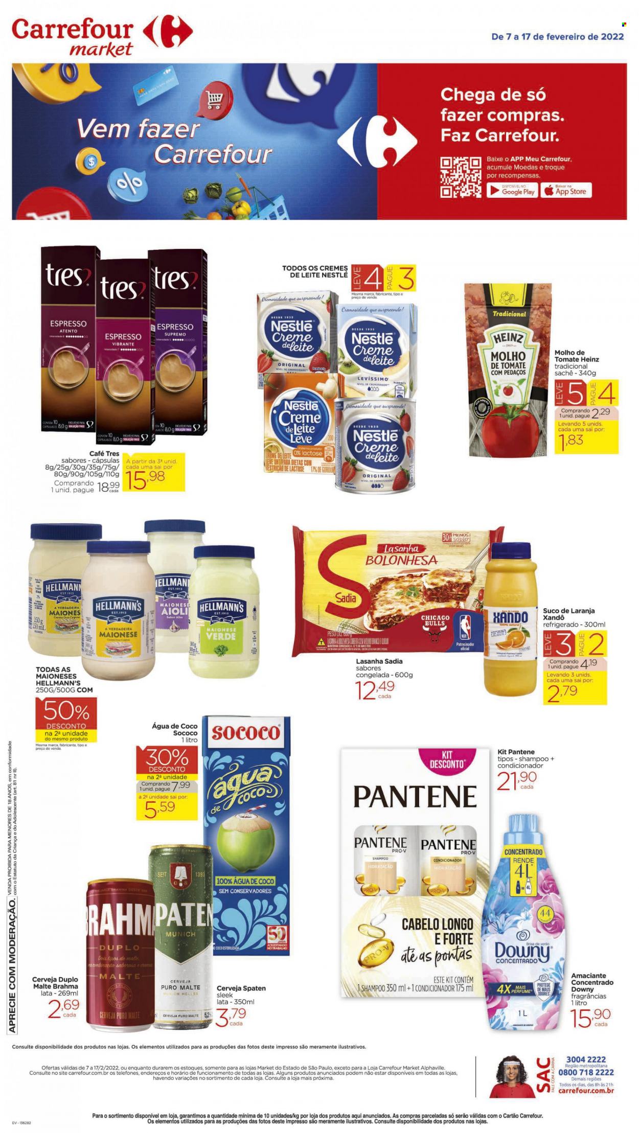 Folheto Carrefour Market - 07/02/2022 - 17/02/2022. Página 1