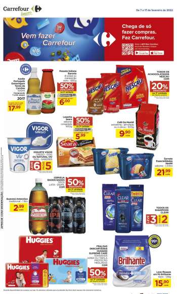 Folheto Carrefour Bairro - 07/02/2022 - 17/02/2022.