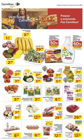 Folheto Carrefour Bairro - 09/02/2022 - 10/02/2022.