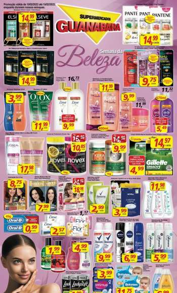 Folheto Supermercados Guanabara - 10/02/2022 - 15/02/2022.