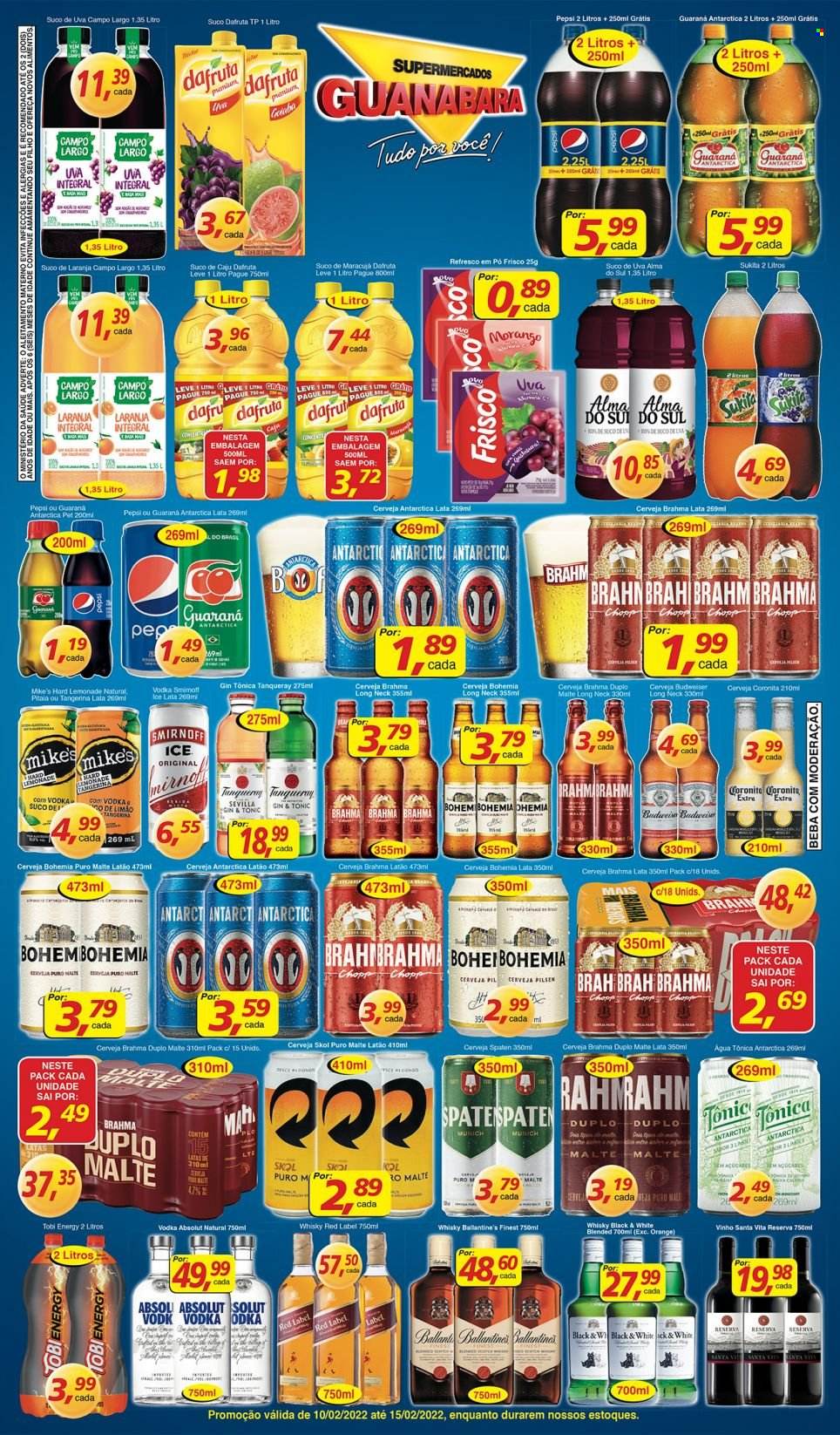 Folheto Supermercados Guanabara - 10/02/2022 - 15/02/2022. Página 7