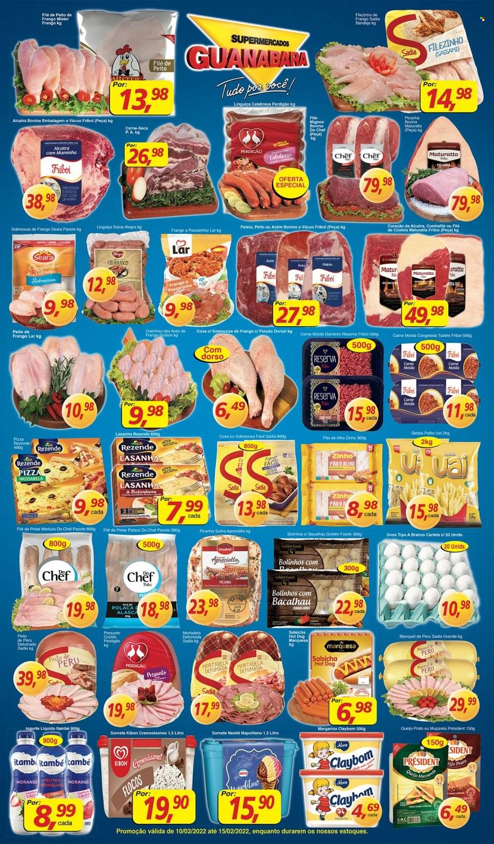 Folheto Supermercados Guanabara - 10/02/2022 - 15/02/2022. Página 9