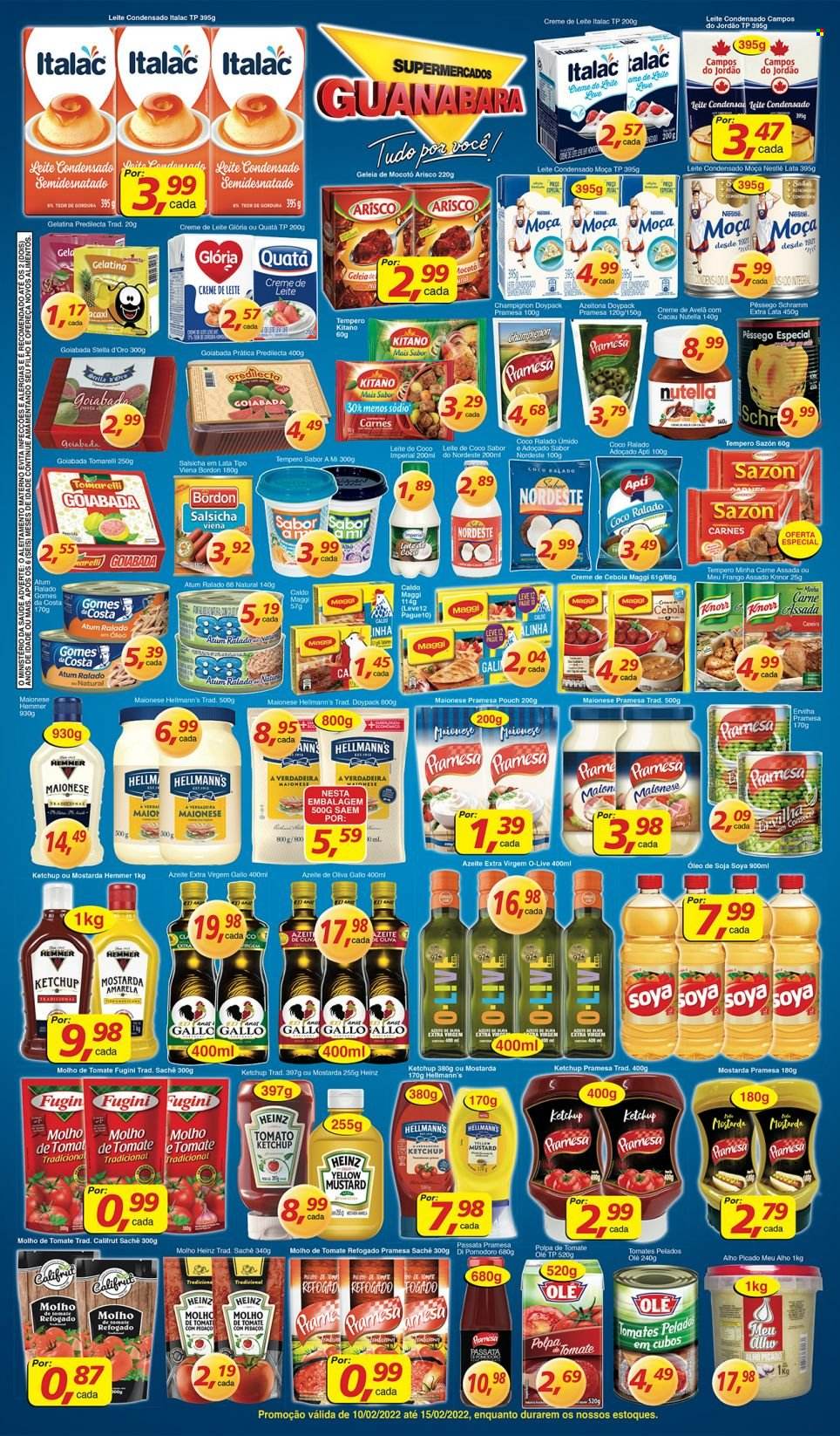 Folheto Supermercados Guanabara - 10/02/2022 - 15/02/2022. Página 10
