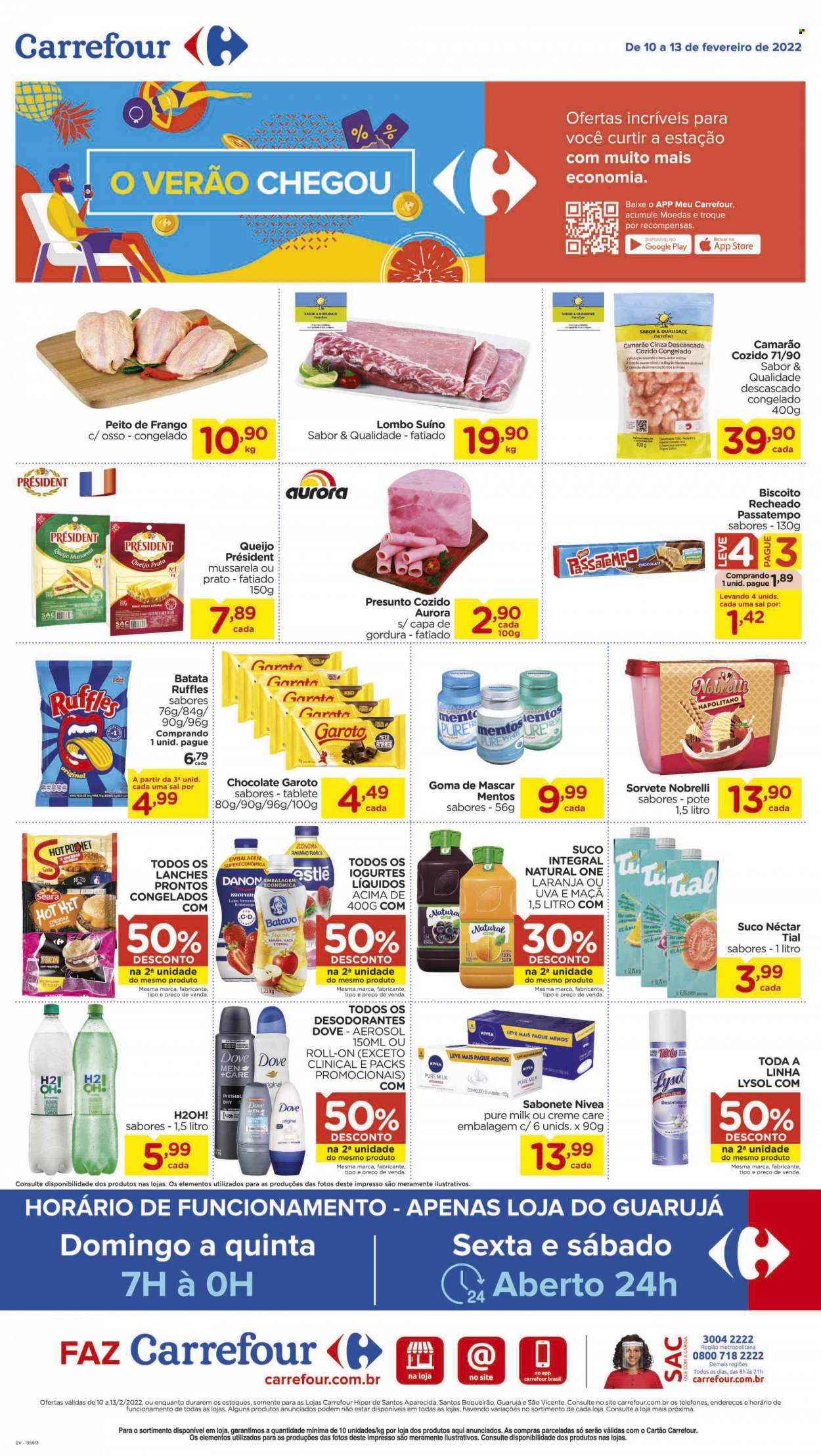 Folheto Carrefour Hiper - 10/02/2022 - 13/02/2022. Página 1
