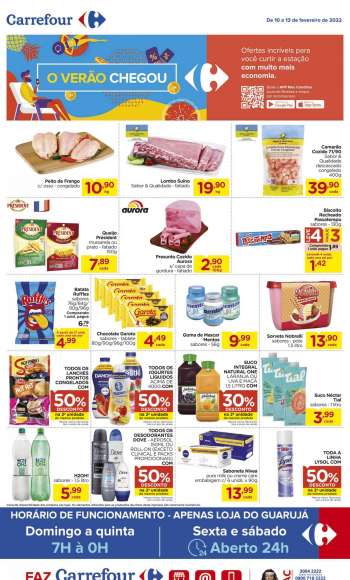Folheto Carrefour Hiper - 10/02/2022 - 13/02/2022.
