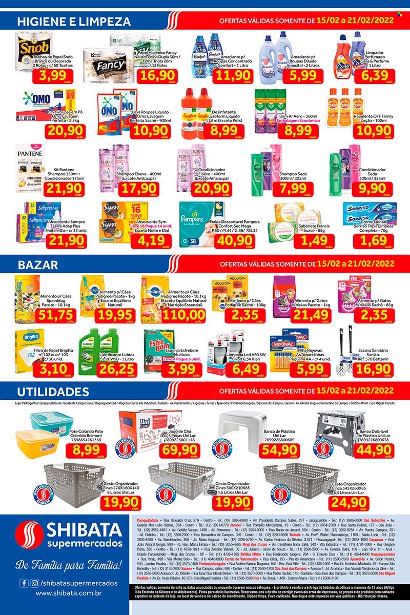 Folheto Shibata Supermercados - 15/02/2022 - 21/02/2022. Página 4