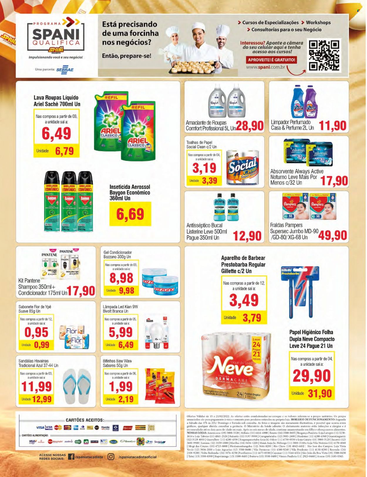 Folheto Spani Atacadista - 15/02/2022 - 21/02/2022. Página 4