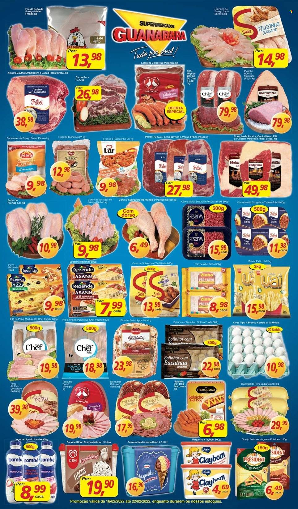 Folheto Supermercados Guanabara - 16/02/2022 - 22/02/2022. Página 9
