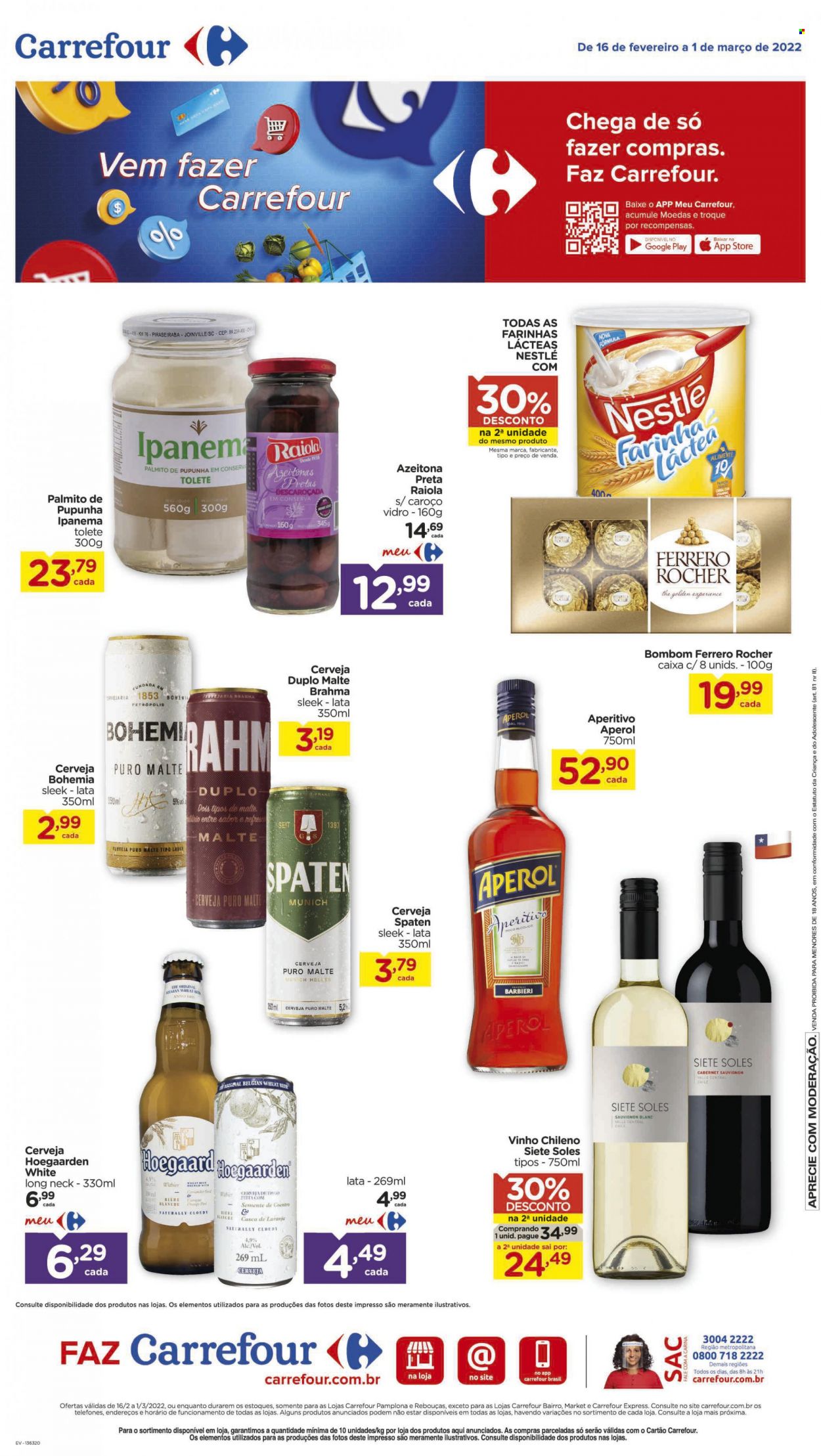 Folheto Carrefour Hiper - 16/02/2022 - 01/03/2022. Página 1