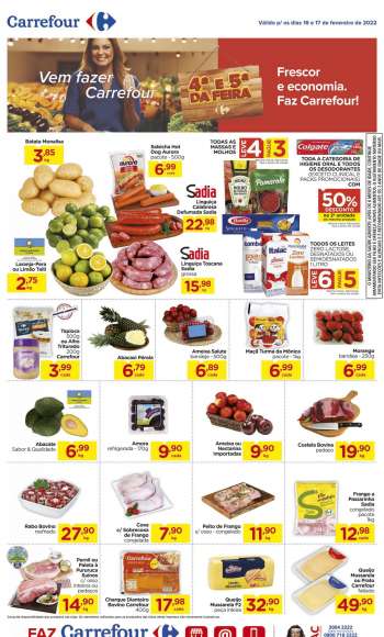 Folheto Carrefour Hiper - 16/02/2022 - 17/02/2022.