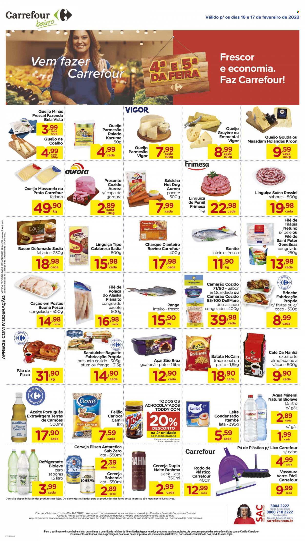 Folheto Carrefour Bairro - 16/02/2022 - 17/02/2022. Página 2