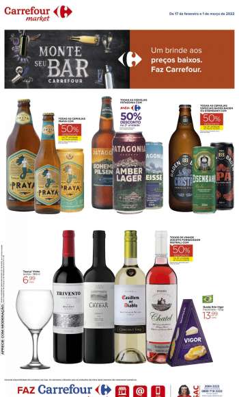 Folheto Carrefour Market - 17/02/2022 - 01/03/2022.