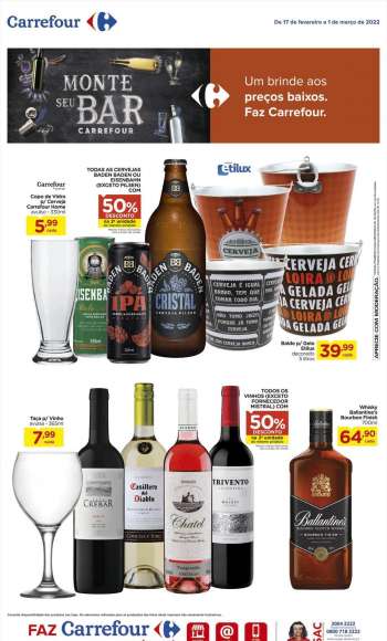 Folheto Carrefour Hiper - 17/02/2022 - 01/03/2022.